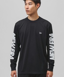 ニューエラ NEW ERA PA LS TC TEE SLEEVE LOGO BLK