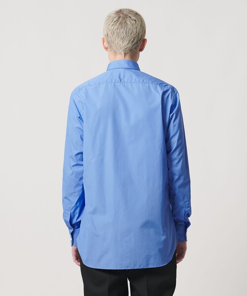 UNITED ARROWS & SONS(ユナイテッドアローズアンドサンズ)の「<UNITED ARROWS & SONS by MASATAKA HATTORI> WIDE SHIRT/シャツ(シャツ/ブラウス・メンズ・コバルトブルー・38cm/39cm/40cm/41cm/42cm/43cm)」の3枚目の写真