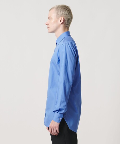 UNITED ARROWS & SONS(ユナイテッドアローズアンドサンズ)の「<UNITED ARROWS & SONS by MASATAKA HATTORI> WIDE SHIRT/シャツ(シャツ/ブラウス・メンズ・コバルトブルー・38cm/39cm/40cm/41cm/42cm/43cm)」の4枚目の写真