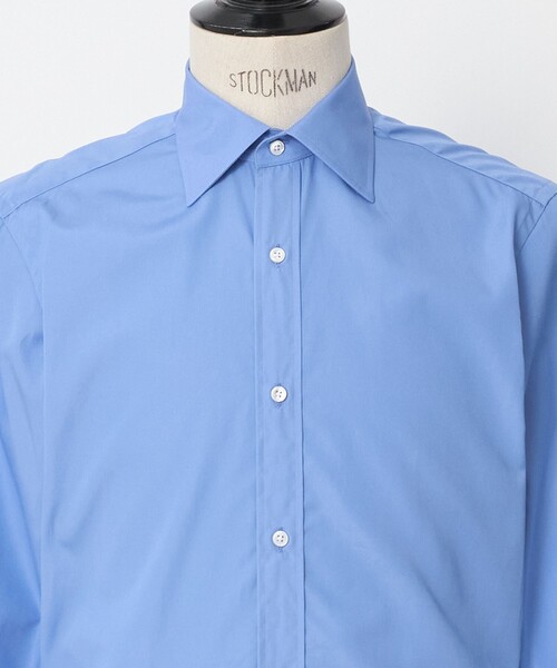 UNITED ARROWS & SONS(ユナイテッドアローズアンドサンズ)の「<UNITED ARROWS & SONS by MASATAKA HATTORI> WIDE SHIRT/シャツ(シャツ/ブラウス・メンズ・コバルトブルー・38cm/39cm/40cm/41cm/42cm/43cm)」の6枚目の写真