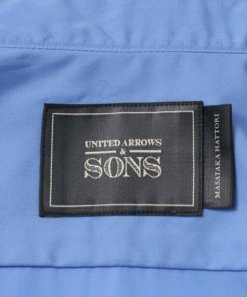 UNITED ARROWS & SONS(ユナイテッドアローズアンドサンズ)の「<UNITED ARROWS & SONS by MASATAKA HATTORI> WIDE SHIRT/シャツ(シャツ/ブラウス・メンズ・コバルトブルー・38cm/39cm/40cm/41cm/42cm/43cm)」の11枚目の写真