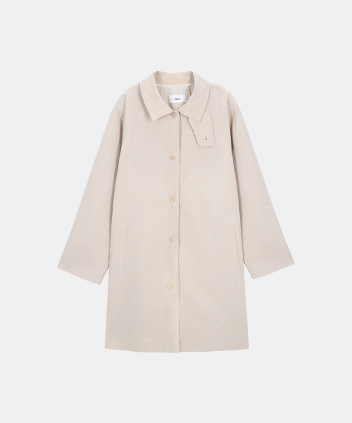 POETSEOUL(ポエットソウル)の「FOLD HALF TRENCH_ベージュ(トレンチコート・レディース・その他・F)」の3枚目の写真