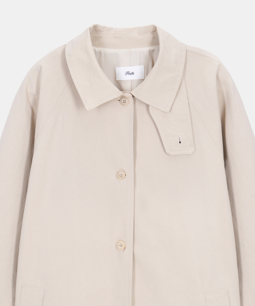POETSEOUL(ポエットソウル)の「FOLD HALF TRENCH_ベージュ(トレンチコート・レディース・その他・F)」の7枚目の写真