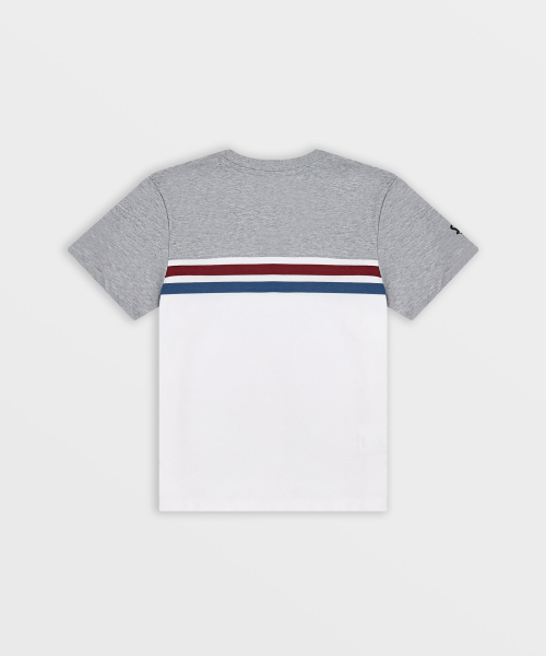 SAFARISPOT(サファリスポット)の「1/2 リクルート マスライナーTシャツ (グレー/ホワイト)(Tシャツ/カットソー・レディース・その他・1)」の2枚目の写真