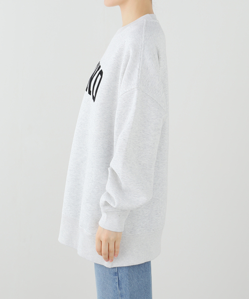 journal standard L'essage(ジャーナルスタンダードレサージュ)の「ISNESS MUSIC/イズネス ミュージック TECHNO SWEATSHIRTスウェット(Tシャツ/カットソー・レディース・ライトグレー・MEDIUM)」の8枚目の写真