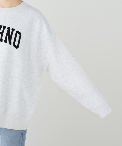 journal standard L'essage(ジャーナルスタンダードレサージュ)の「ISNESS MUSIC/イズネス ミュージック TECHNO SWEATSHIRTスウェット(Tシャツ/カットソー・レディース・ライトグレー・MEDIUM)」の10枚目の写真