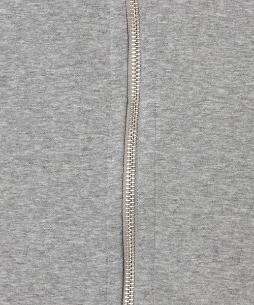 green label relaxing（グリーンレーベルリラクシング）の「KC W/FACE HI/NECK ジップパーカー◆（パーカー・メンズ・グレー/ホワイト・LARGE/SMALL/MEDIUM）」の13枚目の写真