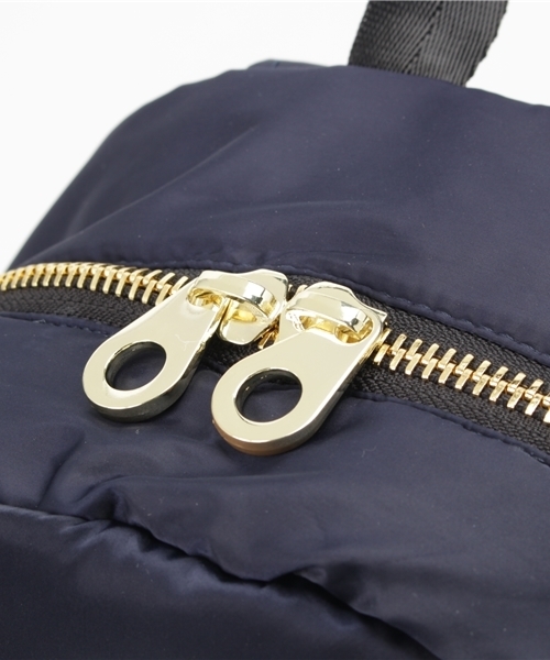 one after another NICE CLAUP(ワンアフターアナザーナイスクラップ)の「ナイロンリュック(バックパック/リュック・レディース・ピンク/ネイビー/ブラック/ホワイト・FREE)」の9枚目の写真