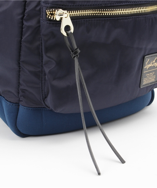 one after another NICE CLAUP(ワンアフターアナザーナイスクラップ)の「ナイロンリュック(バックパック/リュック・レディース・ピンク/ネイビー/ブラック/ホワイト・FREE)」の10枚目の写真