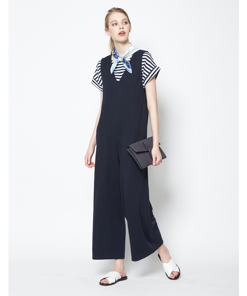 titivate(ティティベイト)の「ボーダーTシャツ(Tシャツ/カットソー・レディース・ネイビー/ブラック・FREE)」の15枚目の写真