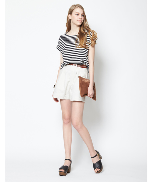 titivate(ティティベイト)の「ボーダーTシャツ(Tシャツ/カットソー・レディース・ネイビー/ブラック・FREE)」の16枚目の写真