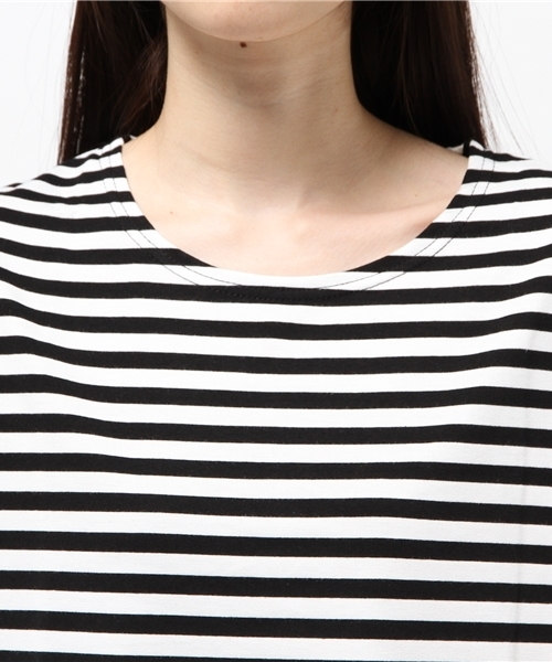 titivate(ティティベイト)の「ボーダーTシャツ(Tシャツ/カットソー・レディース・ネイビー/ブラック・FREE)」の12枚目の写真