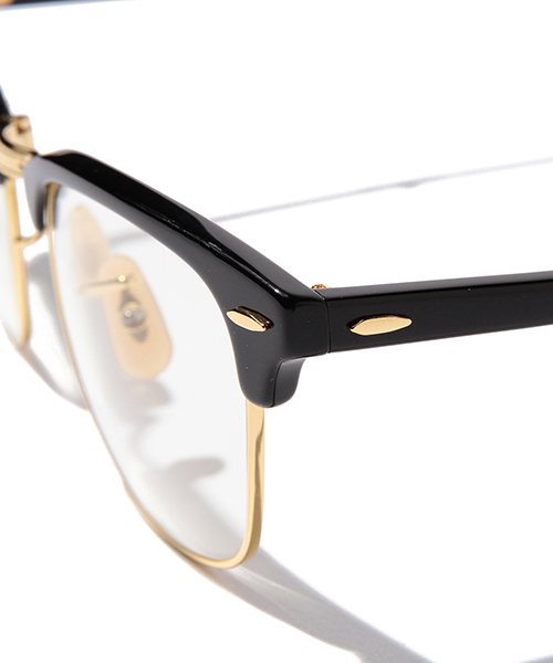 BEAMS PLUS（ビームスプラス）の「Ray-Ban / Clubmaster（BEAMS ORIGINAL LENS）（メガネ・メンズ・ブラック/ブラウン・ONE SIZE）」の10枚目の写真