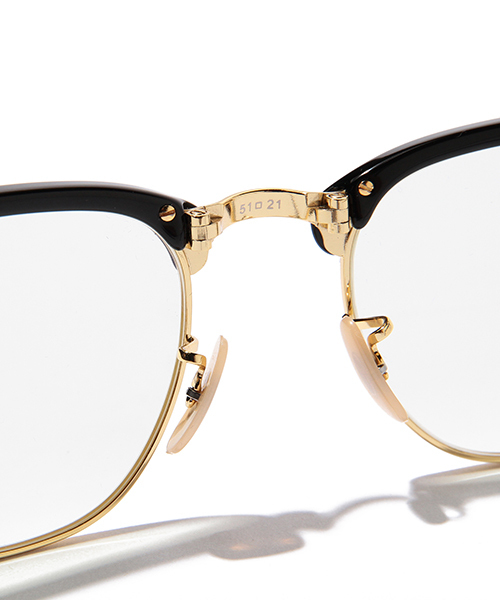 BEAMS PLUS（ビームスプラス）の「Ray-Ban / Clubmaster（BEAMS ORIGINAL LENS）（メガネ・メンズ・ブラック/ブラウン・ONE SIZE）」の11枚目の写真