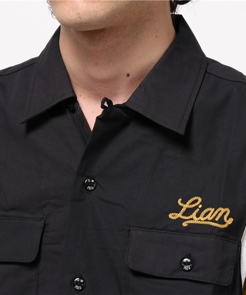 Wネーム刺繍ボーリングシャツ（シャツ/ブラウス）｜JACKROSE（ジャック