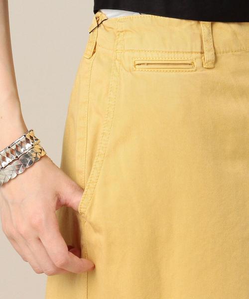 BEAUTY&YOUTH UNITED ARROWS（ビューティーアンドユースユナイテッドアローズ）の「BY コットンチノワイドパンツ◆（チノパンツ・レディース・ネイビー/イエロー/ベージュ・SMALL/MEDIUM）」の9枚目の写真
