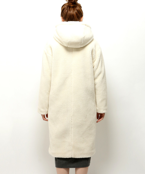 LBC（エルビーシー）の「Eボアコート（その他アウター・レディース・オフホワイト/ライトブラウン・LARGE/MEDIUM）」の6枚目の写真