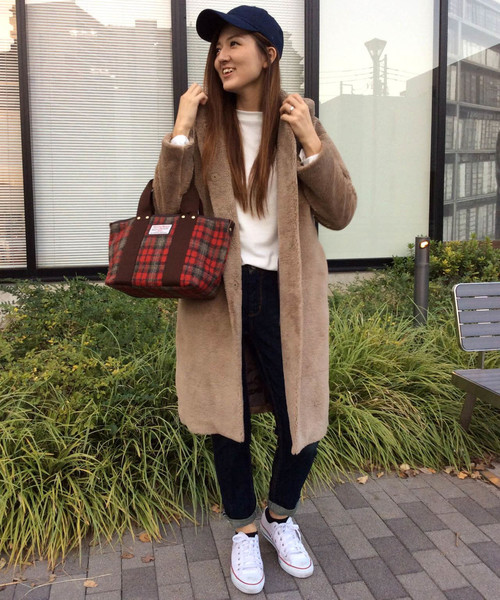 LBC（エルビーシー）の「Eボアコート（その他アウター・レディース・オフホワイト/ライトブラウン・LARGE/MEDIUM）」の15枚目の写真