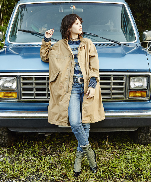 HYSTERIC GLAMOUR（ヒステリックグラマー）の「スタンドカラーシェル