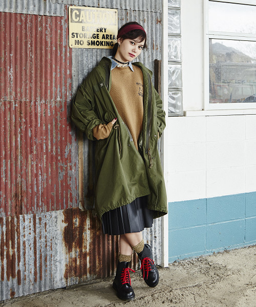 HYSTERIC GLAMOUR（ヒステリックグラマー）の「スタンドカラーシェル