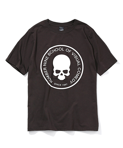 NUMBER (N)INE（ナンバーナイン）の「SCHOOL OF VISUAL COMEDY_T-SHIRT（Tシャツ/カットソー・メンズ・チャコールグレー/ブラック/ホワイト・3/2/4/5）」の3枚目の写真