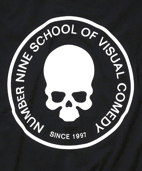 NUMBER (N)INE（ナンバーナイン）の「SCHOOL OF VISUAL COMEDY_T-SHIRT（Tシャツ/カットソー・メンズ・チャコールグレー/ブラック/ホワイト・3/2/4/5）」の6枚目の写真