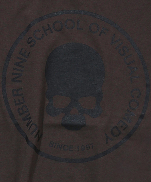 NUMBER (N)INE（ナンバーナイン）の「SCHOOL OF VISUAL COMEDY_T-SHIRT（Tシャツ/カットソー・メンズ・チャコールグレー/ブラック/ホワイト・3/2/4/5）」の7枚目の写真