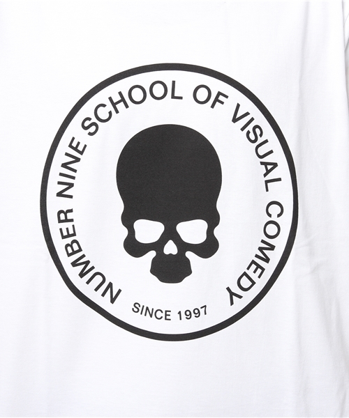 NUMBER (N)INE（ナンバーナイン）の「SCHOOL OF VISUAL COMEDY_T-SHIRT（Tシャツ/カットソー・メンズ・チャコールグレー/ブラック/ホワイト・3/2/4/5）」の13枚目の写真