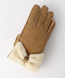 UGG（アグ）の「＜UGG＞リボン ムートングローブ◇（手袋）」 - WEAR