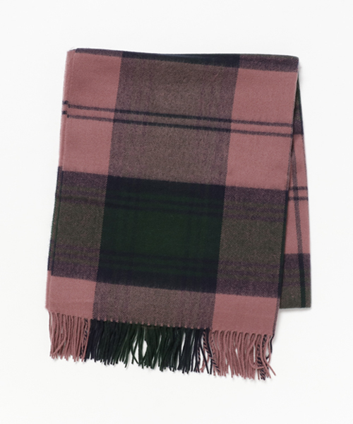 Pierrot（ピエロ）の「大判 チェック柄 フリンジ ストール（ストール/ショール・レディース・アイボリー/レッド系その他2/チャコール/ベージュ/グリーン系その他/パープル系その他/レッド系その他/グリーン系その他2/その他1/その他2/その他3/グリーン/グレー系その他/レッド/パープル/その他/ブラック/ホワイト系その他/その他4/その他5/その他6/その他7/その他8/その他9/その他10/その他11/その他12/その他13/その他14・FREE）」の11枚目の写真