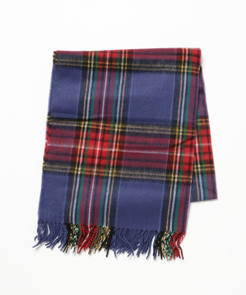 Pierrot（ピエロ）の「大判 チェック柄 フリンジ ストール（ストール/ショール・レディース・アイボリー/レッド系その他2/チャコール/ベージュ/グリーン系その他/パープル系その他/レッド系その他/グリーン系その他2/その他1/その他2/その他3/グリーン/グレー系その他/レッド/パープル/その他/ブラック/ホワイト系その他/その他4/その他5/その他6/その他7/その他8/その他9/その他10/その他11/その他12/その他13/その他14・FREE）」の12枚目の写真