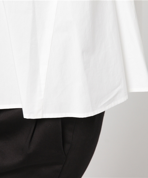 And Curtain Call（アンドカーテンコール）の「And Curtain Call(アンド カーテンコール)   袖ﾌﾚｱｰ ｼｬﾂ（シャツ/ブラウス・レディース・ホワイト/ブルー・FREE）」の8枚目の写真