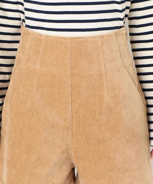 Another Edition(アナザーエディション)の「コーデュロイショートパンツ(その他パンツ・レディース・ベージュ/ワインレッド・MEDIUM/SMALL)」の7枚目の写真