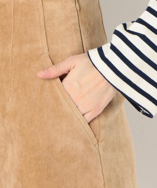 Another Edition(アナザーエディション)の「コーデュロイショートパンツ(その他パンツ・レディース・ベージュ/ワインレッド・MEDIUM/SMALL)」の9枚目の写真