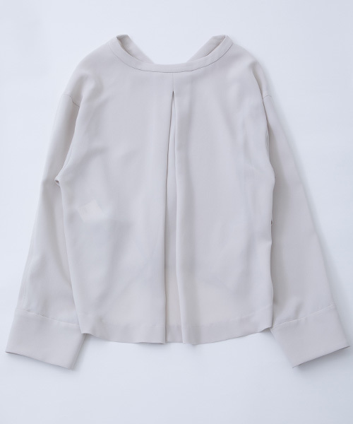 STUDIOUS（ステュディオス）の「【STUDIOUS】サワースキッパーブラウス（シャツ/ブラウス・レディース・オフホワイト/レッド/ブラック・FREE）」の6枚目の写真