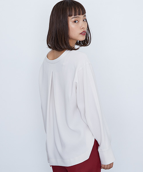 STUDIOUS（ステュディオス）の「【STUDIOUS】サワースキッパーブラウス（シャツ/ブラウス・レディース・オフホワイト/レッド/ブラック・FREE）」の19枚目の写真