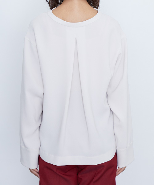 STUDIOUS（ステュディオス）の「【STUDIOUS】サワースキッパーブラウス（シャツ/ブラウス・レディース・オフホワイト/レッド/ブラック・FREE）」の13枚目の写真