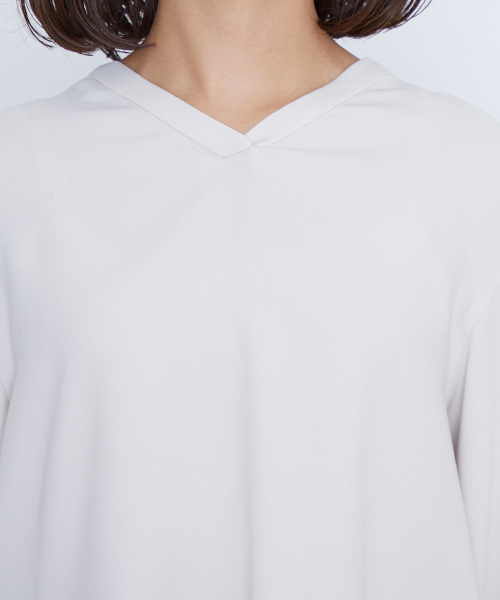 STUDIOUS（ステュディオス）の「【STUDIOUS】サワースキッパーブラウス（シャツ/ブラウス・レディース・オフホワイト/レッド/ブラック・FREE）」の12枚目の写真