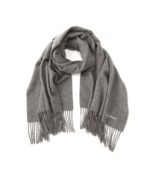 JILL by JILL STUART（ジルバイジルスチュアート）の「カシミヤストール（ストール/ショール・レディース・グレー/ホワイト/ボルドー/ブルー/ベージュ・FREE）」の3枚目の写真