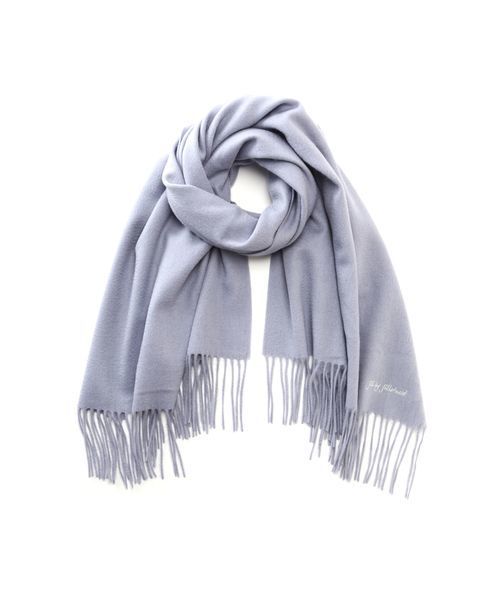 JILL by JILL STUART（ジルバイジルスチュアート）の「カシミヤストール（ストール/ショール・レディース・グレー/ホワイト/ボルドー/ブルー/ベージュ・FREE）」の4枚目の写真