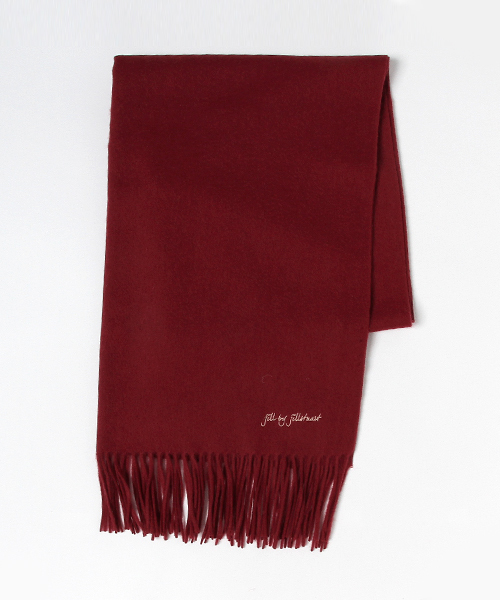 JILL by JILL STUART（ジルバイジルスチュアート）の「カシミヤストール（ストール/ショール・レディース・グレー/ホワイト/ボルドー/ブルー/ベージュ・FREE）」の10枚目の写真