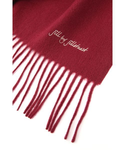 JILL by JILL STUART（ジルバイジルスチュアート）の「カシミヤストール（ストール/ショール・レディース・グレー/ホワイト/ボルドー/ブルー/ベージュ・FREE）」の9枚目の写真