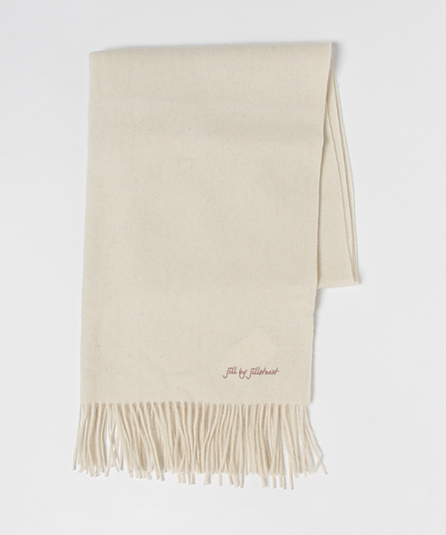 JILL by JILL STUART（ジルバイジルスチュアート）の「カシミヤストール（ストール/ショール・レディース・グレー/ホワイト/ボルドー/ブルー/ベージュ・FREE）」の8枚目の写真