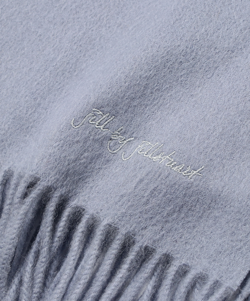 JILL by JILL STUART（ジルバイジルスチュアート）の「カシミヤストール（ストール/ショール・レディース・グレー/ホワイト/ボルドー/ブルー/ベージュ・FREE）」の13枚目の写真