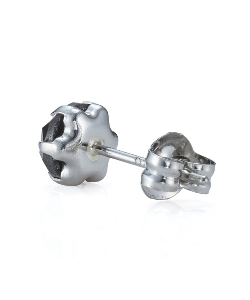 Petite Modern”ブラックダイヤモンドピアス（Lサイズ/0.5CT