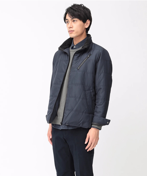 koe（コエ）の「メンズ中綿Zipブルゾン（ブルゾン・メンズ・ブラック/ネイビー/カーキ・L/LL/M）」の15枚目の写真