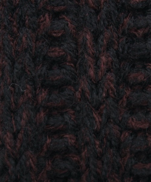 ８(eight)（エイト）の「2トーン ロングマフラー ストール（マフラー・メンズ・ブラック/グレー/ブラウン/レッド・FREE）」の18枚目の写真