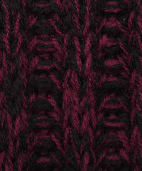 ８(eight)（エイト）の「2トーン ロングマフラー ストール（マフラー・メンズ・ブラック/グレー/ブラウン/レッド・FREE）」の19枚目の写真