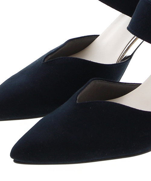 SON CHIC TOKYO(ソンシックトウキョウ)の「太ベルトセパレートパンプス(763-57216)【SON CHIC TOKYO】(パンプス・レディース・ネイビー/ブラック系その他/スモークピンク/ライトグレー・37/35/37.5/36.5/35.5/36)」の13枚目の写真