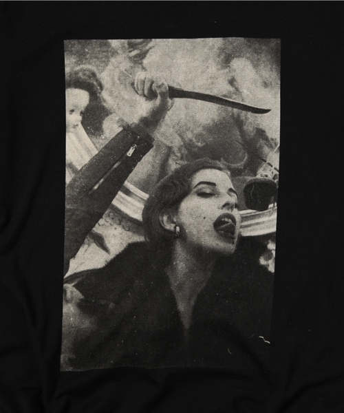 HYSTERIC GLAMOUR（ヒステリックグラマー）の「DAM/NIAGARA 1974 pt T-SH（Tシャツ/カットソー・メンズ・ホワイト/グリーン/ブラック・SMALL/MEDIUM/LARGE）」の6枚目の写真